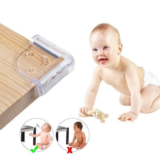 Set of 4 Baby Silicone Table Corner Protector, Furniture Edge Corner Protector, Anti Collision Guards